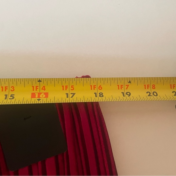 ๐ฅ๐HP๐๐ฅ Alfani Plus-Size Pull-On Velvet Wide-Leg Pants Red - Size XL - Picture 9 of 12